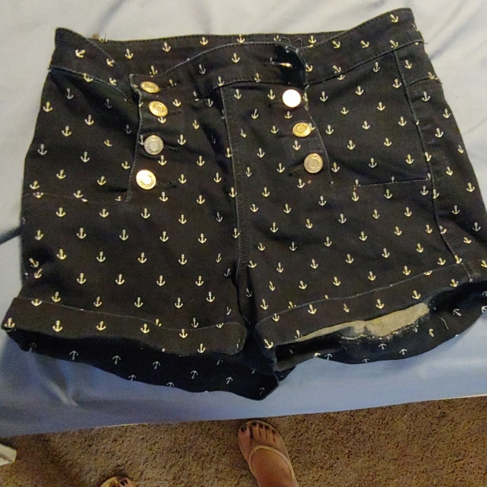 High waist shorts
